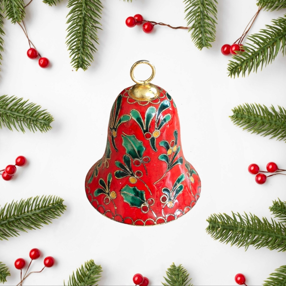 Vintage Cloisonne Bell